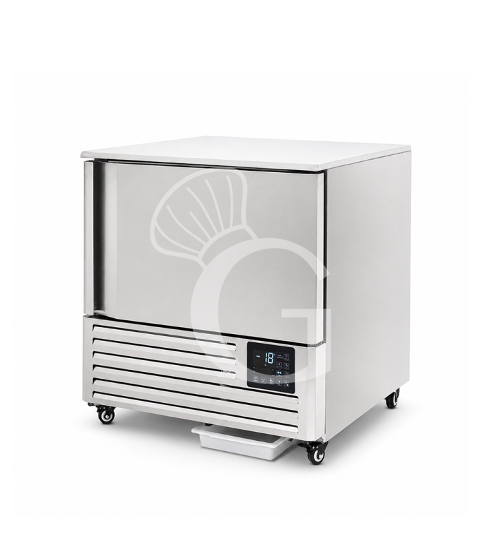 Abbattitore di temperatura professionale 5 Teglie GN 1/1 o 600x400, -18°/+3°C