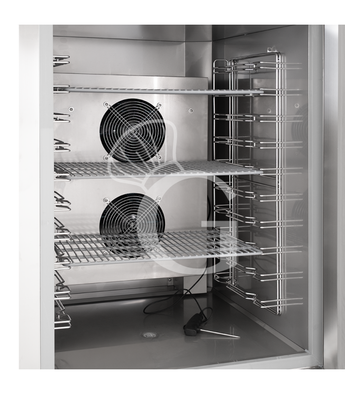 Abbattitore di temperatura professionale 10 Teglie GN 1/1 o 600x400, -18°/+3°C
