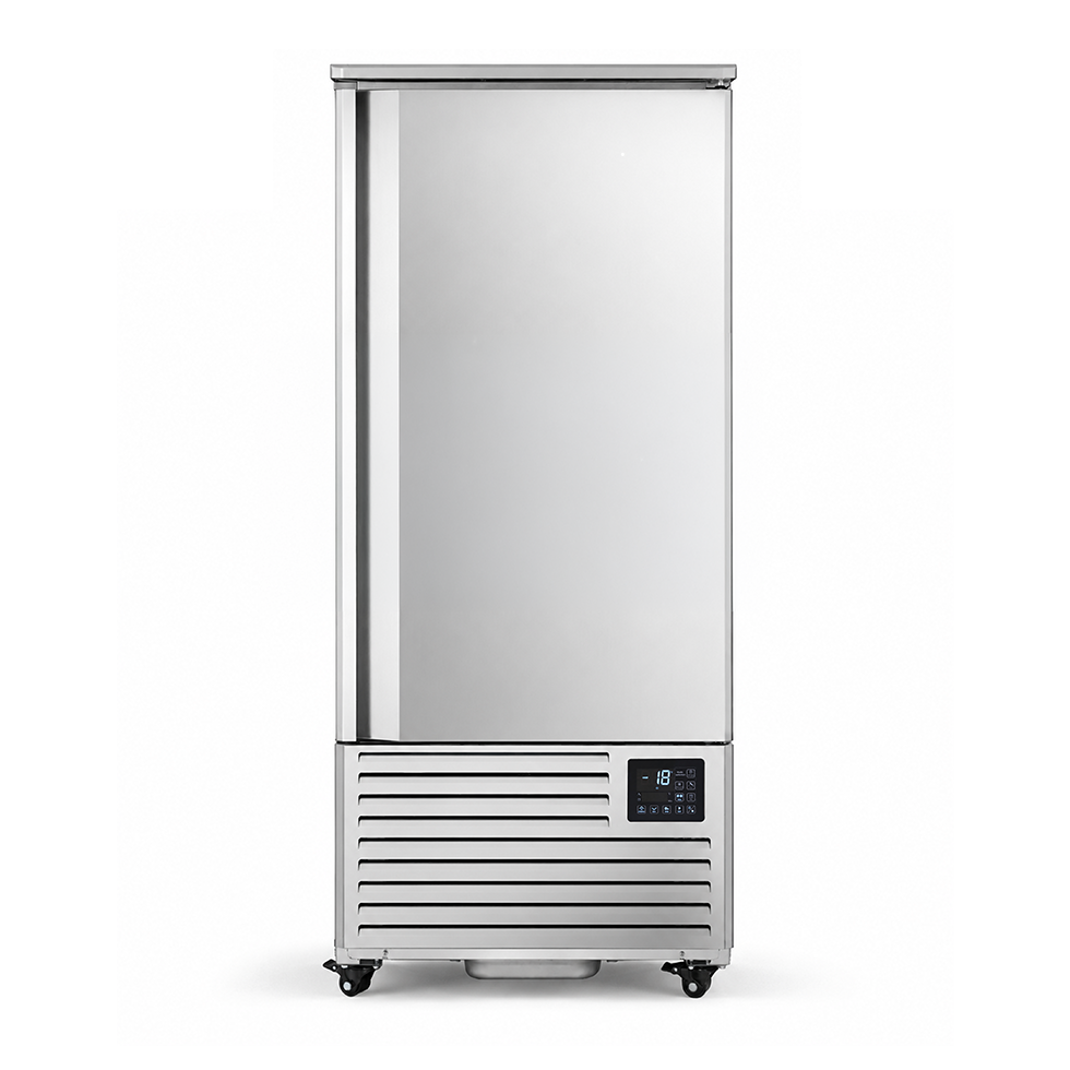Abbattitore di temperatura professionale 15 Teglie GN 1/1 o 600x400, -18°/+3°C