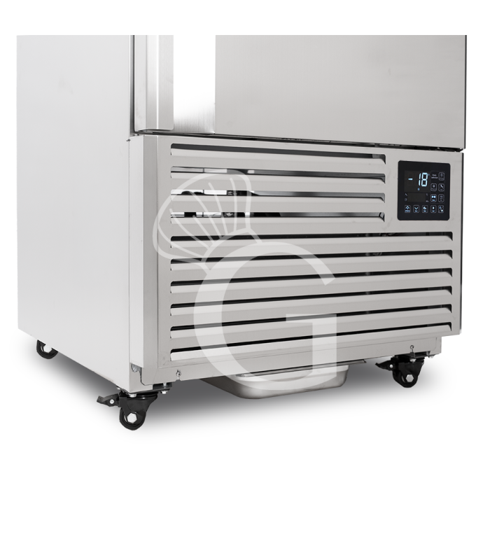 Abbattitore di temperatura professionale 10 Teglie GN 1/1 o 600x400, -18°/+3°C