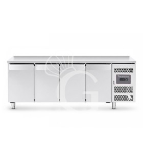 Tavolo Refrigerato 4 porte 0°C/+8°C classe energetica A Profondità 700 mm