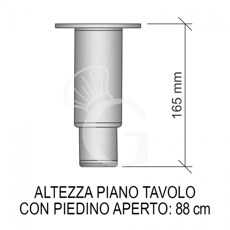 Tavolo Refrigerato 2 porte Prof. 700 mm -18°C/-22°C classe energetica D - SECONDA SCELTA