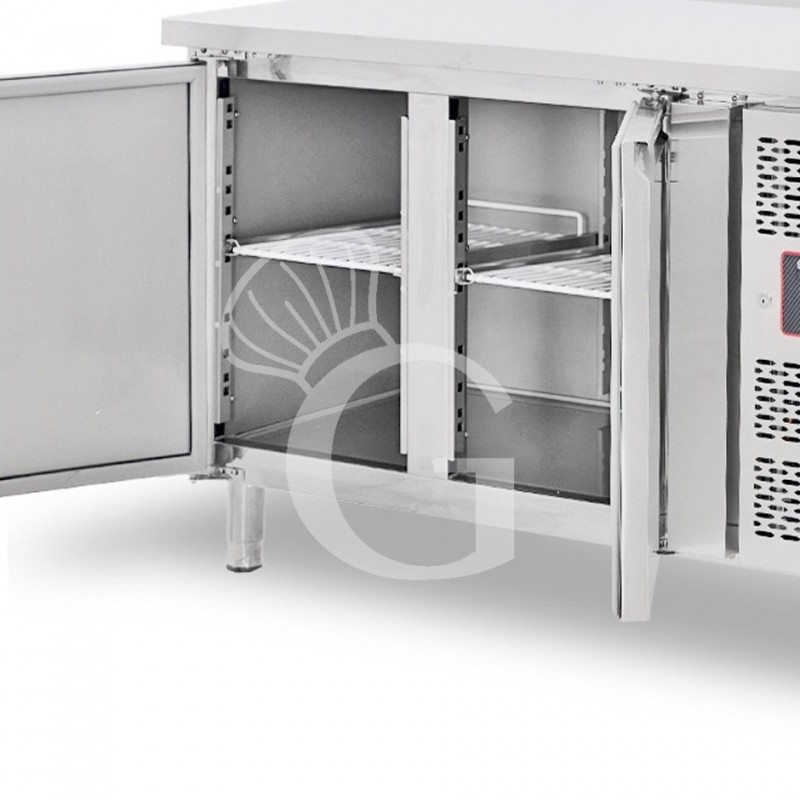 Tavolo Refrigerato 2 porte Prof. 700 mm -18°C/-22°C classe energetica D - SECONDA SCELTA