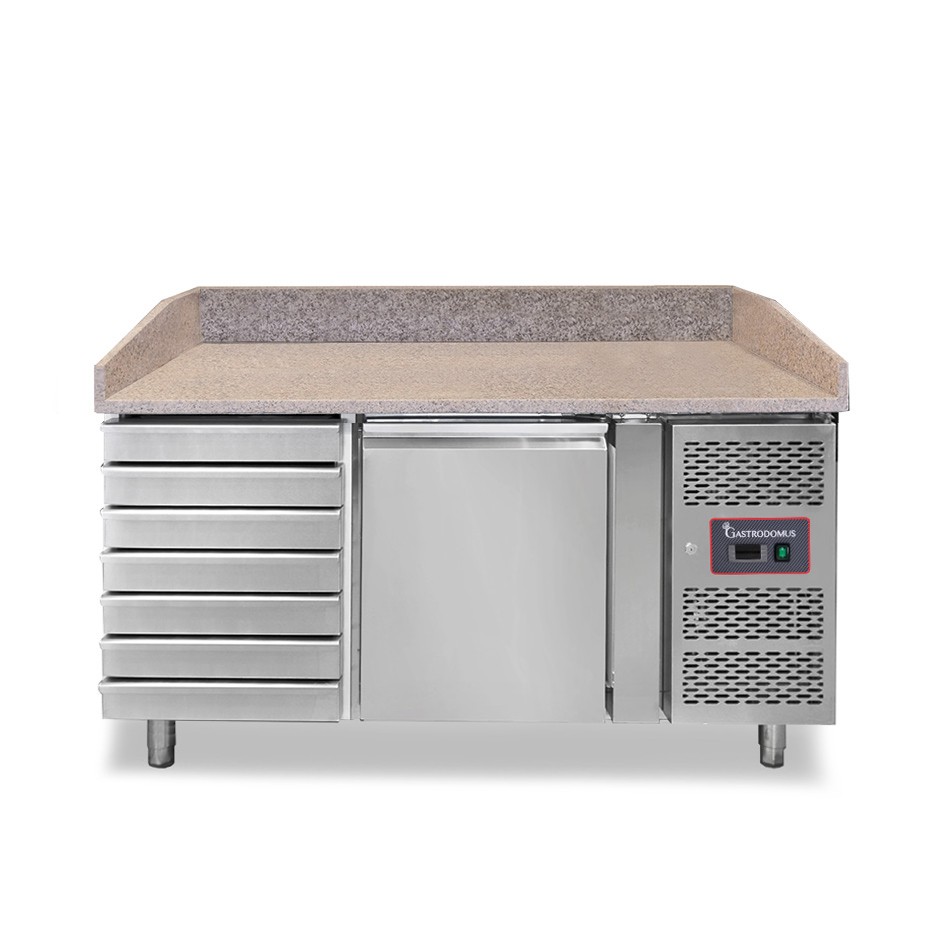 Banco Pizza 600x400 1 porta 7 cassetti 210 LT