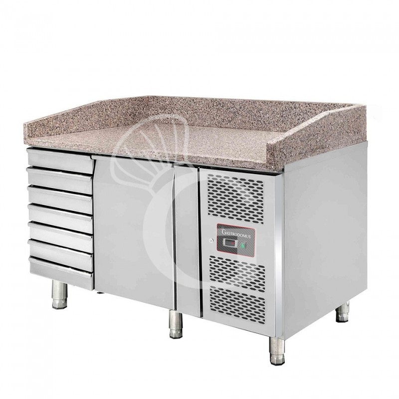 Banco Pizza 600x400 1 porta 7 cassetti 210 LT