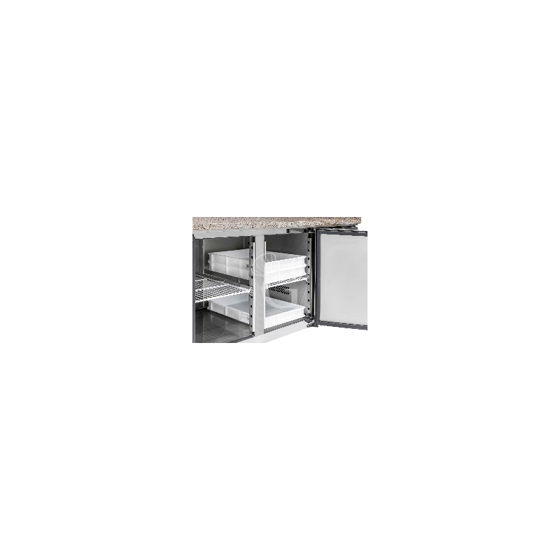 Banco Pizza 600x400 1 porta 7 cassetti 210 LT