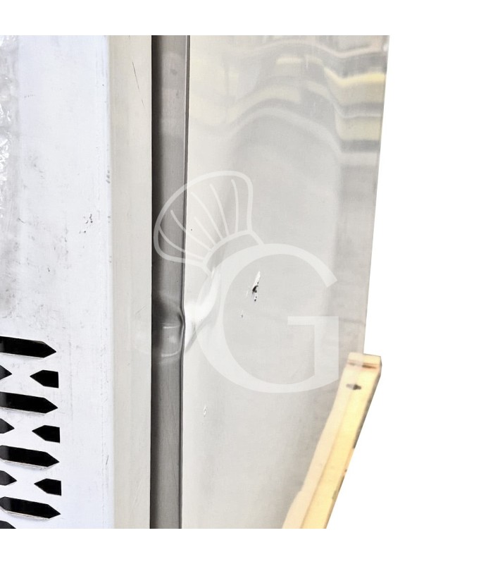 Banco Pizza refrigerato piano in granito 1 porta 7 cassetti 210 LT - SECONDA SCELTA