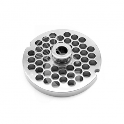 Piastra per tritacarne con fori Ø 8 mm
