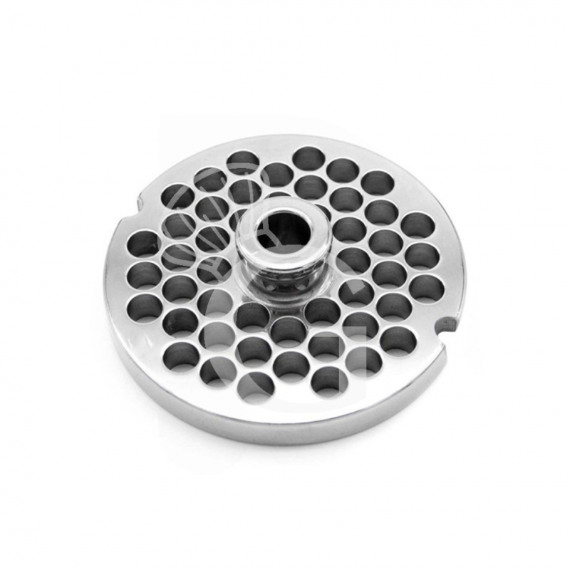 Piastra per tritacarne con fori Ø 8 mm