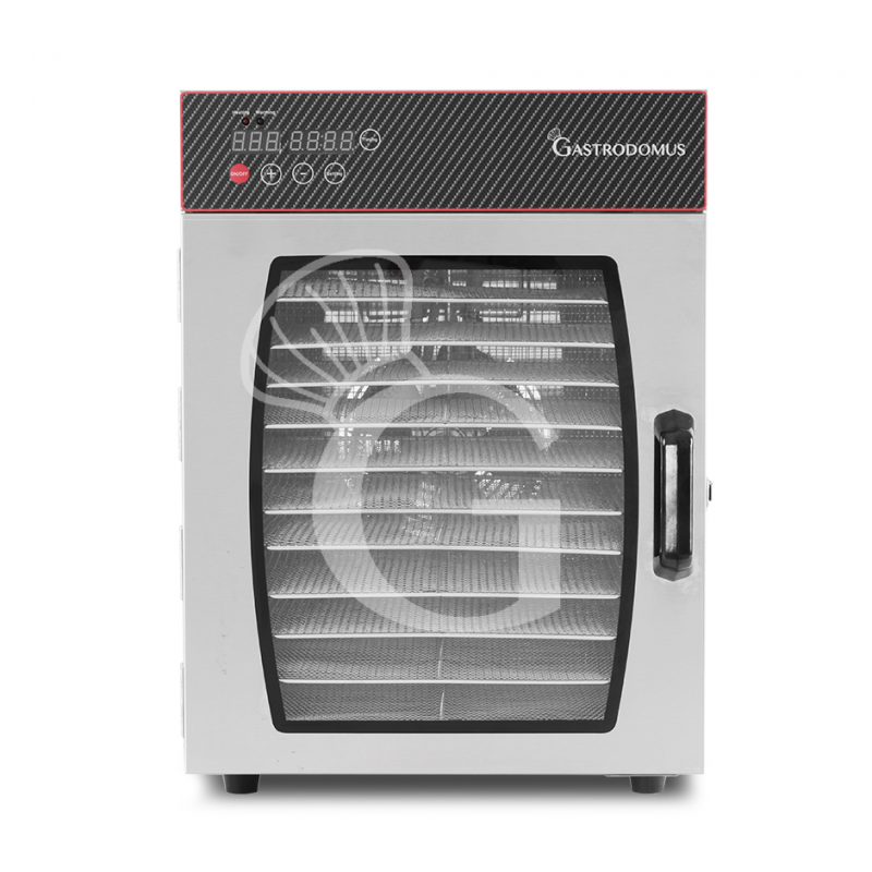 Essiccatore 1000 W con display digitale e 12 griglie - dimensioni L 400 mm x P 550 mmx H 460 mm