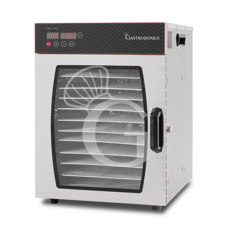 Essiccatore 1000 W L 400 mm x P 460 mmx H 535 mm display digitale e 12 griglie