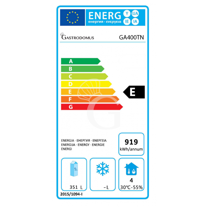 Armadio Refrigerato Statico -2°C/+8°C 400 LT - SECONDA SCELTA