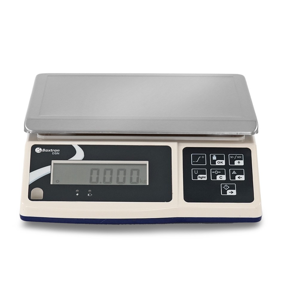 Bilancia in ABS controllo del peso portata 15 Kg precisione 0,5 g