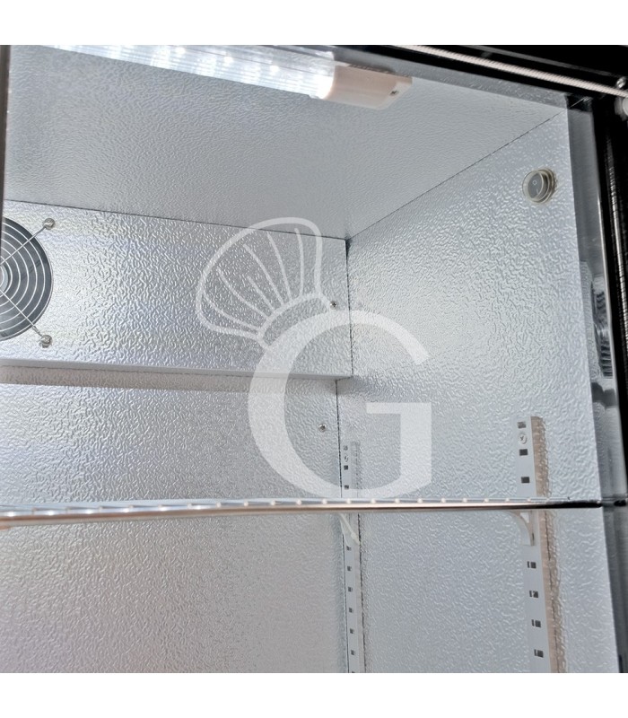 Vetrina frigo ventilata da banco o retrobanco orizzontale 3 porte scorrevoli 303 LT - temperatura 2°C/+10°C