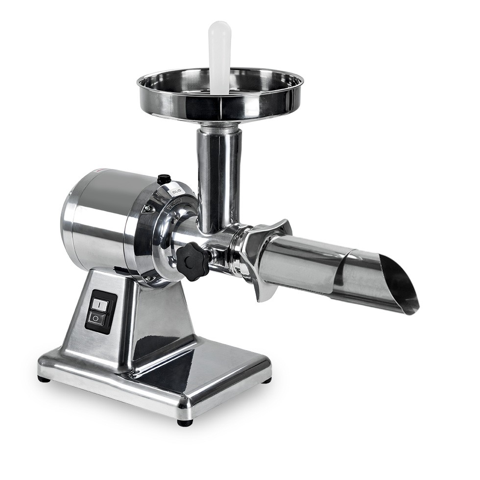 Passapomodoro Monofase gruppo macinazione inox 160 kg/h L 250 mm x P 400 mm x H 500 mm