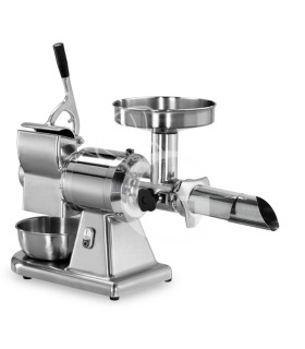 Passapomodoro e Grattugia Monofase gruppo macinazione inox produzione 40 Kg/h L 590 mm x P 290 mm x H 510/600 mm