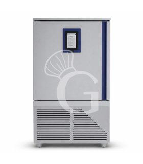 Abbattitore digitale di temperatura premium in acciaio inox - 10 GN 1/1 o 600x400 mm -18°/+3°C - adatto per gelato