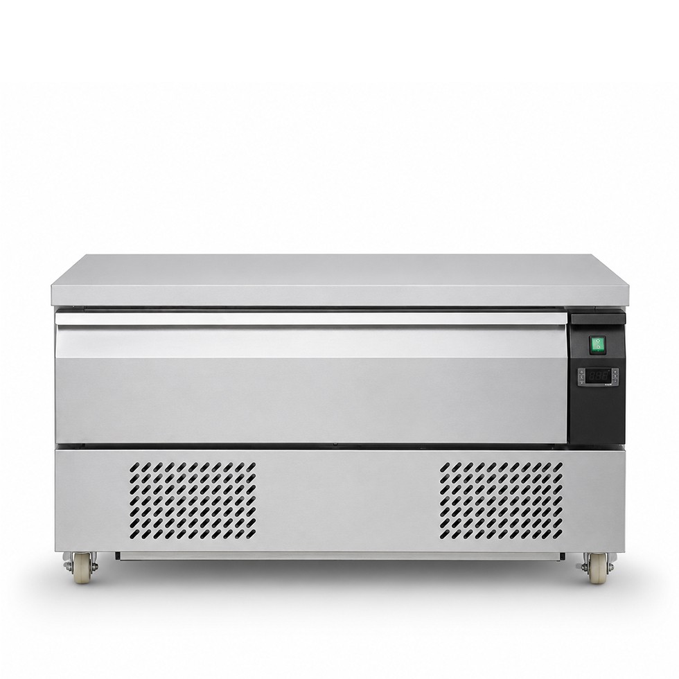 Cassettiera refrigerata con ruote, 3xGN1/1, conversione di temperatura da negativa a positiva