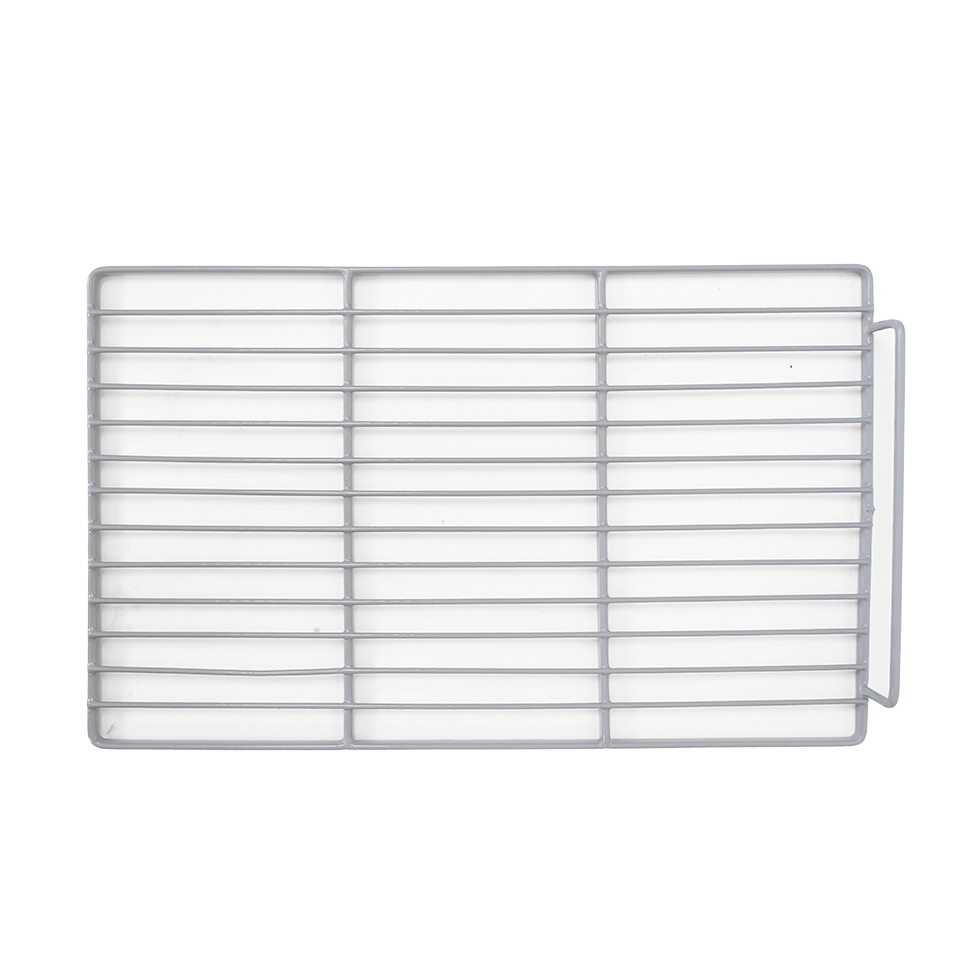 Griglia plastificata con ferma prodotto - L 325 x P 425 mm