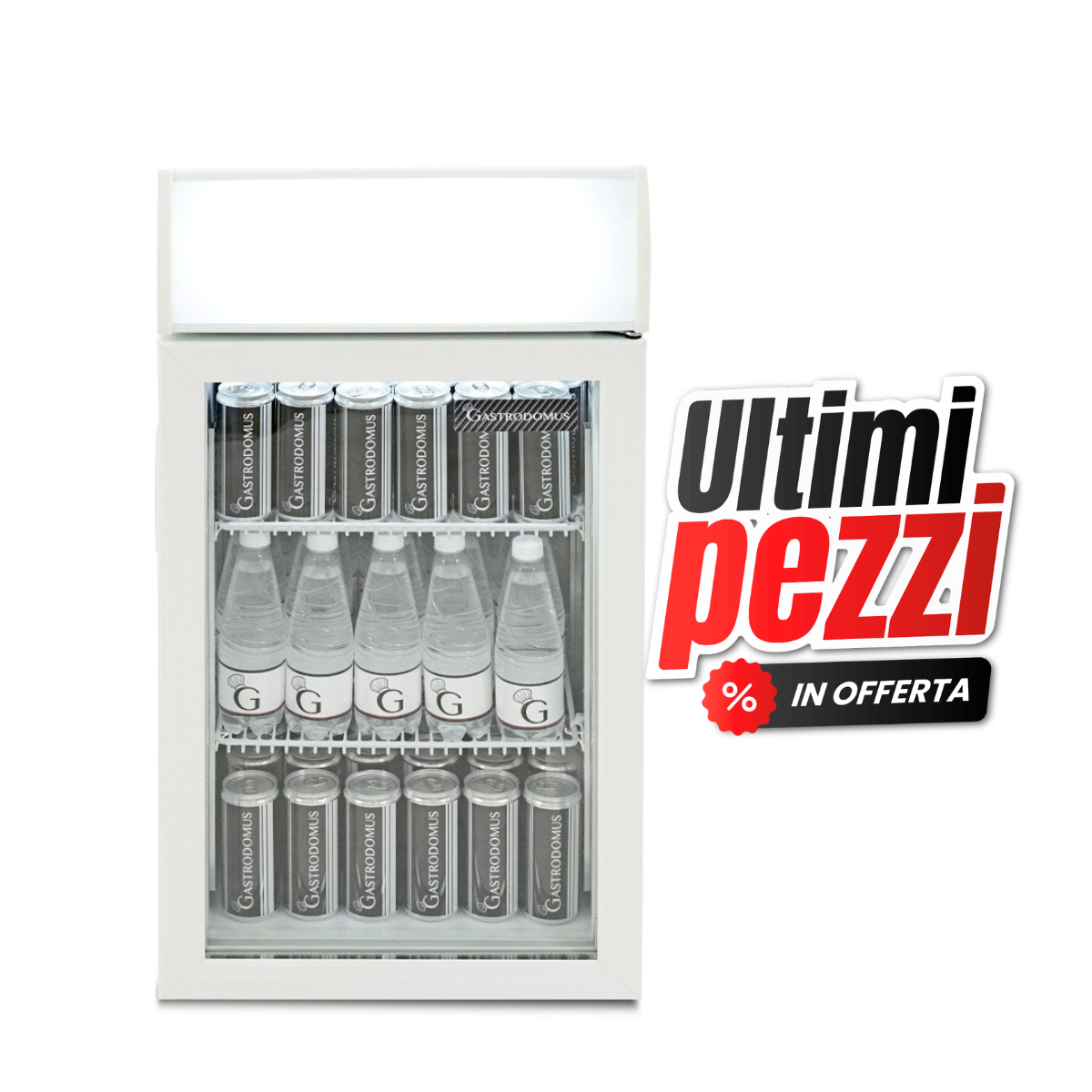 Frigo Bibite Ventilato 60 LT 0°C/+10°C colore bianco - SECONDA SCELTA