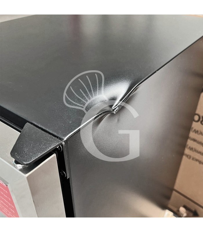 Cantina Vino Ventilata porta inox 100 LT 7 ripiani 31 bottiglie +5°C/+22°C - SECONDA SCELTA