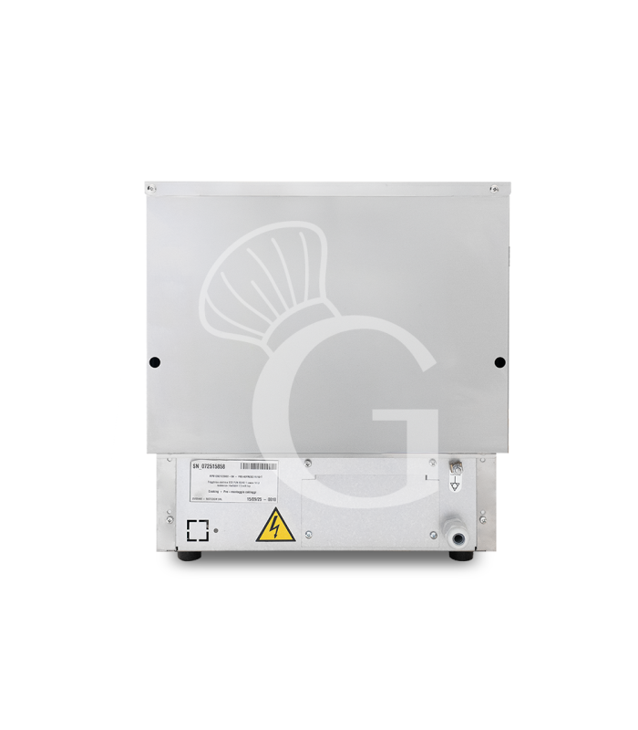Friggitrice Industriale elettrica da banco 1 vasca 10 LT 7,5 Kw Trifase - P 650 mm