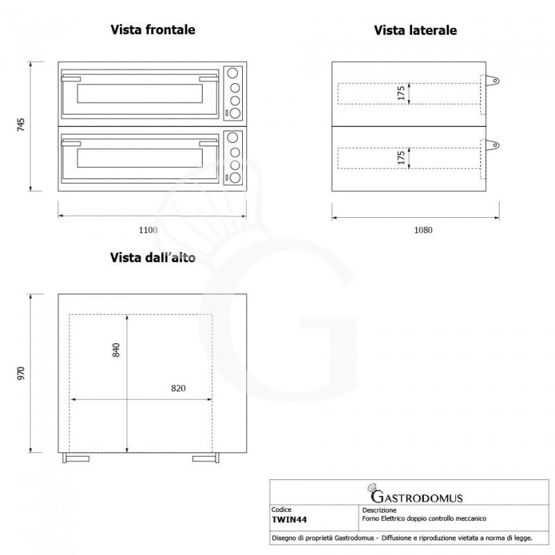 Kit Pizzeria Professionale con Forno Elettrico e Banco Pizza Refrigerato