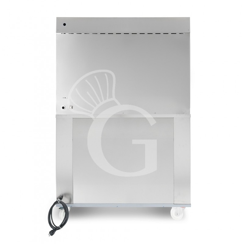 Kit pizzeria con forno elettrico, banco pizza, impastatrice 32 L, stendipizza, affettatrice e set pale.
