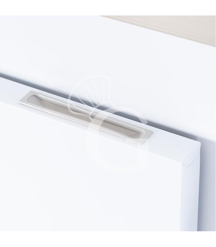 Banco refrigerato ventilato vetro curvo, 0°/+5°C, L 1805 mm, completo di luce, vetro intermedio e vetri posteriori