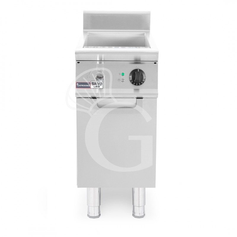 Cuocipasta professionale elettrico su mobile chiuso 1 vasca 40 LT