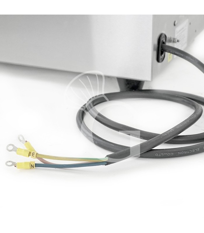 Bollitore pasta elettrico da banco 1 vasca L 400 mm x P 680 mm x H 370 mm 20 LT 4500 W