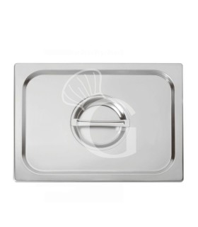 Coperchio in acciaio inox GN1/1 L 530 mm x P 325 mm