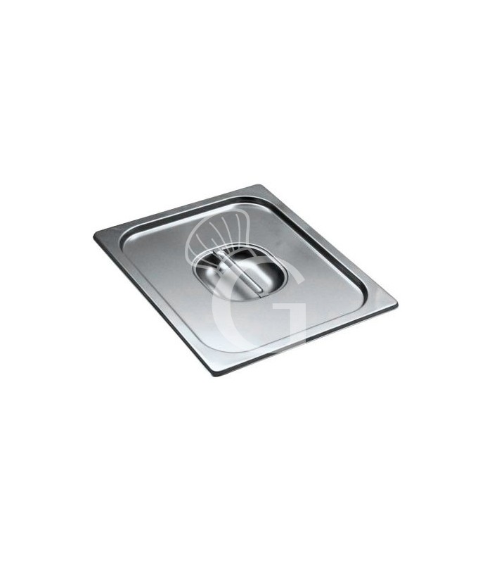 Coperchio in acciaio inox GN2/3 L 353 mm x P 325 mm
