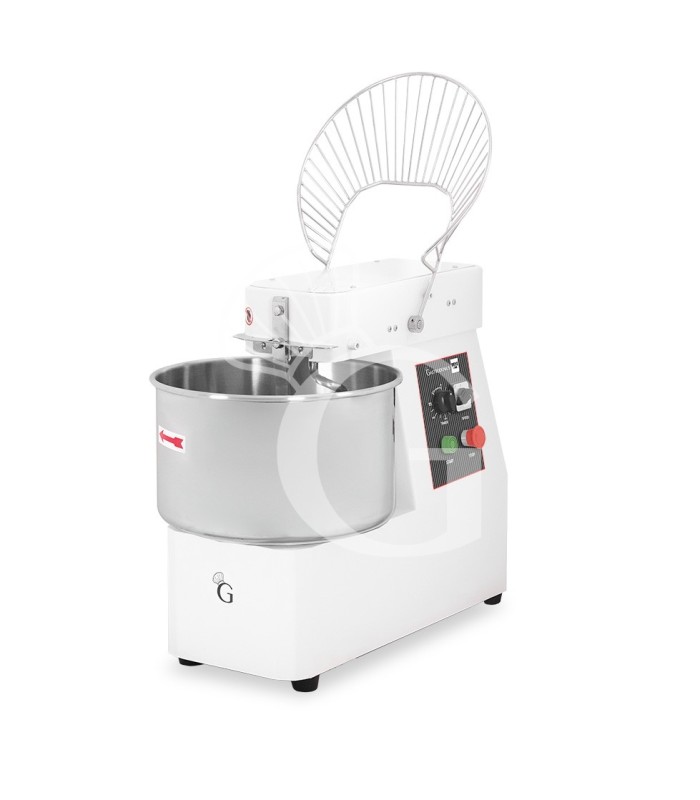 Kit pizzeria professionale con forno elettrico 2 camere, banco pizza refrigerato, impastatrice 20 L e pale pizza