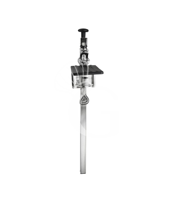 Apriscatole da banco in acciaio inox professionale - H max barattoli 400 mm