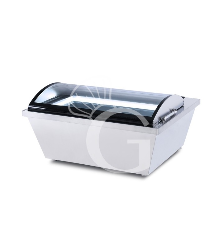 Kit Gelato Professionale per Bar – Refrigeratore da Banco, Mixer Frappè e Piastra per Panino Gelato