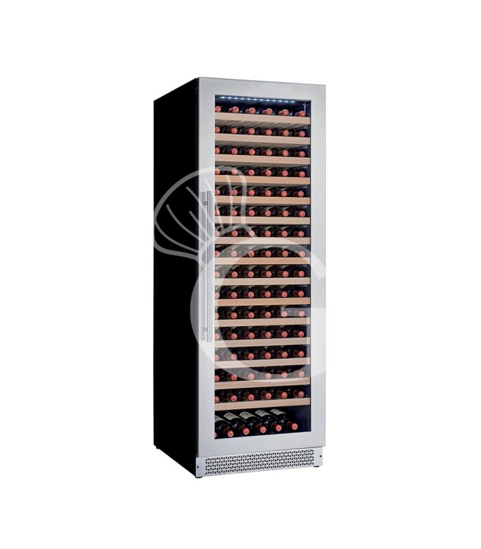 Cantina Vino Ventilata porta inox 388 LT 15 ripiani 101 bottiglie +5°C/+18°C