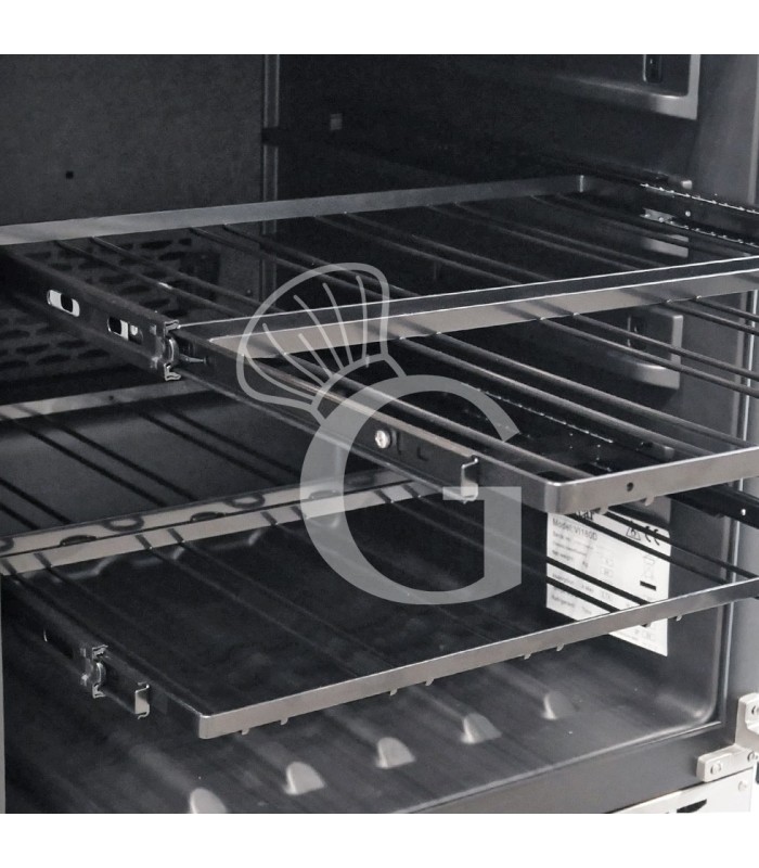 Cantina Vino Ventilata porta inox 388 LT 15 ripiani 101 bottiglie +5°C/+18°C