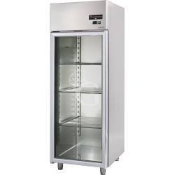 Armadio refrigerato 700 Lt. temp. -18/-22° con porta vetro