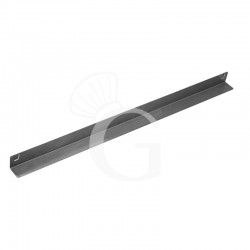 Coppia guide inox a L per tavolo 600