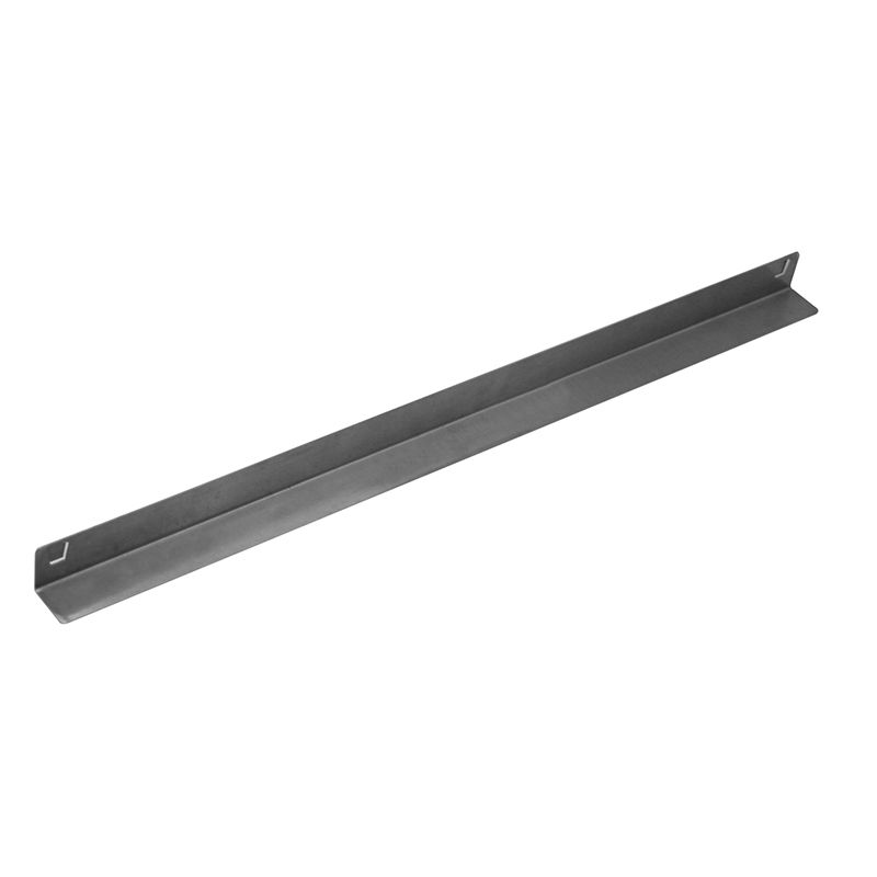 Coppia guide inox a L per tavolo 600