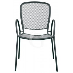 Sedia Net in metallo verniciato