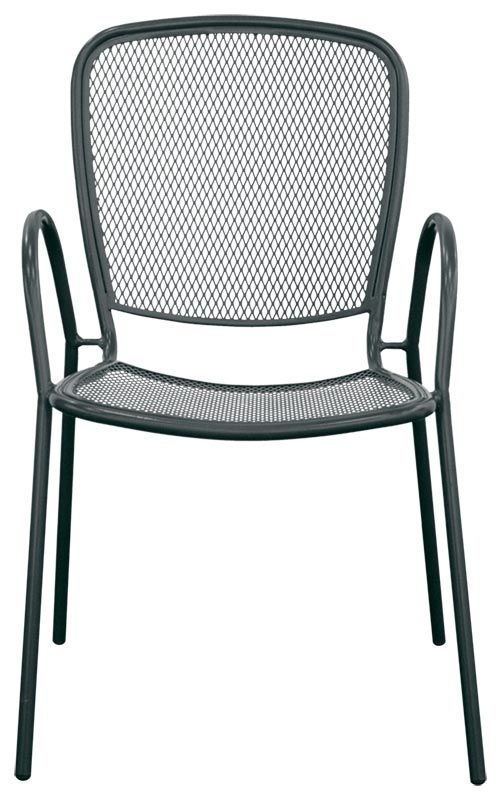 Sedia Net in metallo verniciato