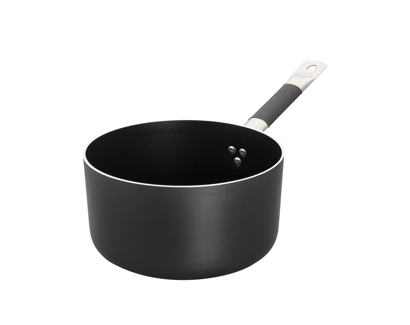 Stielkasserolle / Stieltopf (3,3 Liter), hoch, Aluminium, Antihaftbeschichtung, Induktionsboden, Ø 200 mm, H 110 mm