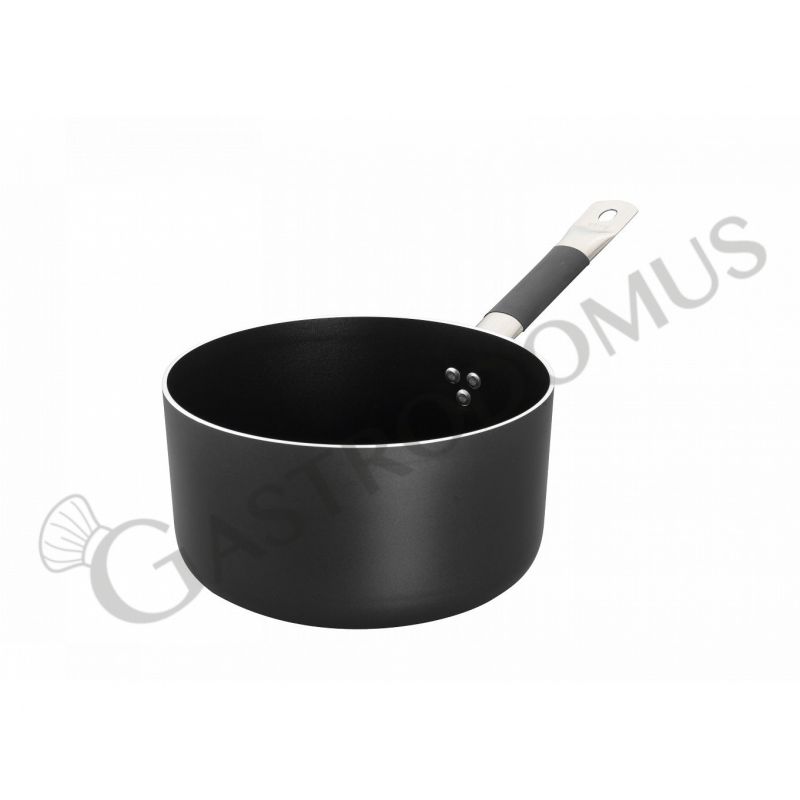 Casseruola alta in alluminio antiaderente fondo induzione 1 manico diametro 240 mm x H 140 mm Casseruola alta in alluminio antiaderente fondo induzione 1 manico diametro 240 mm x H 140 mm