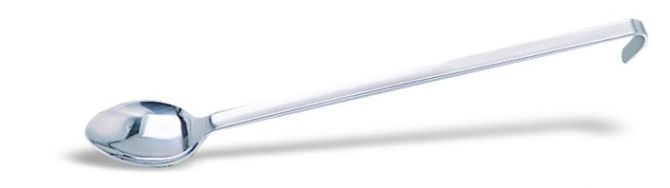 Cucchiaio unipezzo manico L 370 mm e L totale 440 mm