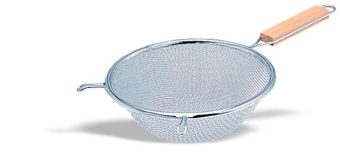 Colino doppia maglia diametro 180 mm e manico L 155 mm