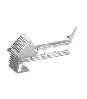 Pressa aglio in acciaio inox L 200 mm x P 40 mm x H 90 mm