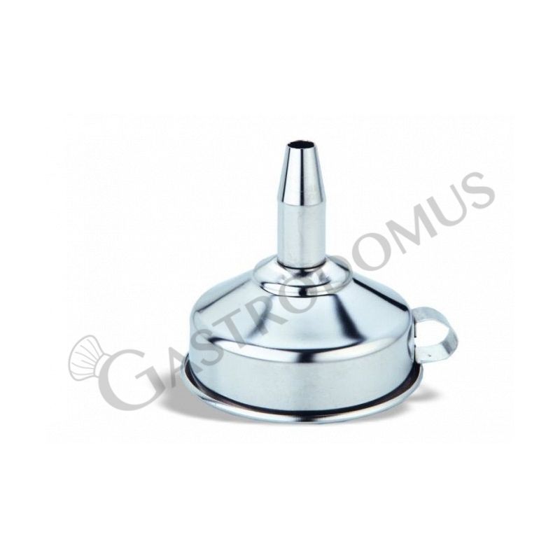 Imbuto conico con filtro estraibile diametro 130 mm x H 120 mm Imbuto conico con filtro estraibile diametro 130 mm x H 120 mm