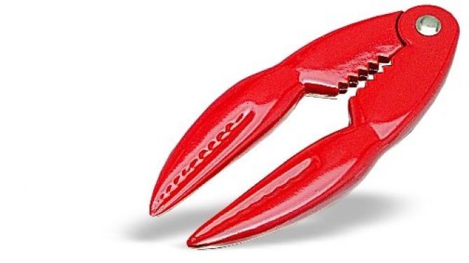 Pinza per aragosta in alluminio L 140 mm
